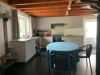 Cuisine ou kitchenette dans l'établissement Le Valtin Gite au calme