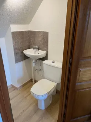 Salle de bains dans l'établissement Maison Alsacienne
