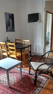 Télévision ou salle de divertissement dans l'établissement Appartement Colmar Centre Le 4