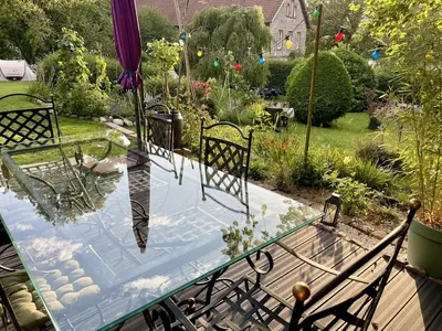 Jardin de l'établissement A l'Ombre des tilleuls