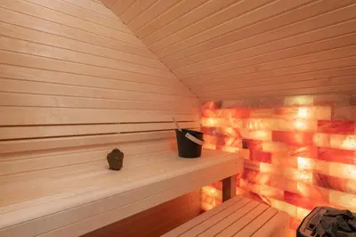 Plan de l'établissement Mairnaige, luxueux appartement avec sauna