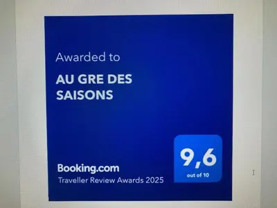 Certificat, récompense, panneau ou autre document affiché dans l'établissement AU GRE DES SAISONS