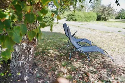 Jardin de l'établissement Petit chalet de montagne avec espace extérieur