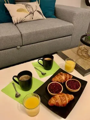 Nourriture dans l'appartement ou à proximité