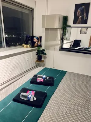 Plan de l'établissement Grand appartement 2 chambres 5 pers max, vue panoramique avec parking