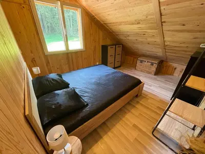 Un ou plusieurs lits dans un hébergement de l'établissement Chalet Nala