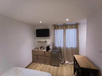 Télévision ou salle de divertissement dans l'établissement Fribourg