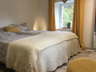 Un ou plusieurs lits dans un hébergement de l'établissement Accomodatie in Villa Werschmatt