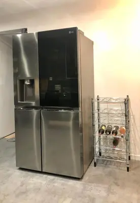 Cuisine ou kitchenette dans l'établissement Accomodatie in Villa Werschmatt