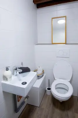Salle de bains dans l'établissement La couronne Maison 80m2 garage & terrasse