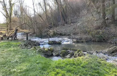 Paysage naturel près de la maison de vacances