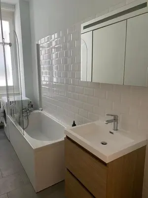 Salle de bains dans l'établissement Hop l’appart