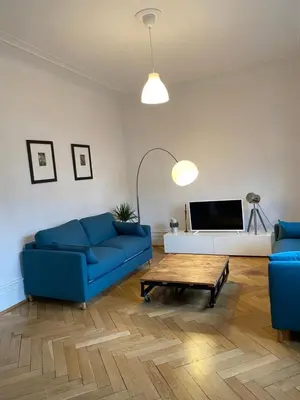 Télévision ou salle de divertissement dans l'établissement Hop l’appart