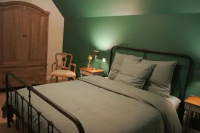 Un ou plusieurs lits dans un hébergement de l'établissement Au coeur de l'Alsace - Gîtes