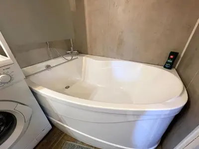 Salle de bains dans l'établissement L'Alsacien - Appartement avec Terrasse - Cuisine équipée - WiFi Gratuit