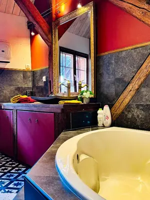 Plan de l'établissement La Maison Rouge Au coeur historique de Riquewihr