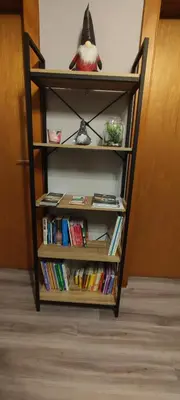 Bibliothèque dans l'appartement