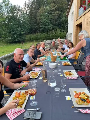 Nourriture dans le B&B/chambre d'hôtes ou à proximité