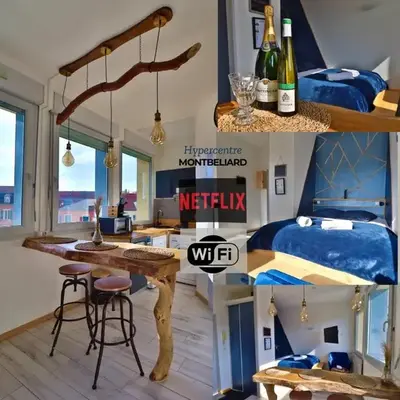 Superbe studio cosy et atypique 3 étoiles