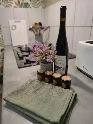 Boissons dans l'établissement Gîte À l'aigle de sable