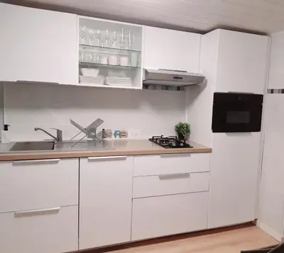 Cuisine ou kitchenette dans l'établissement Maison de ville Sélestat centre