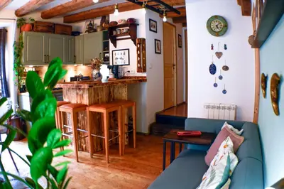 Cuisine ou kitchenette dans l'établissement Chaud'Vin