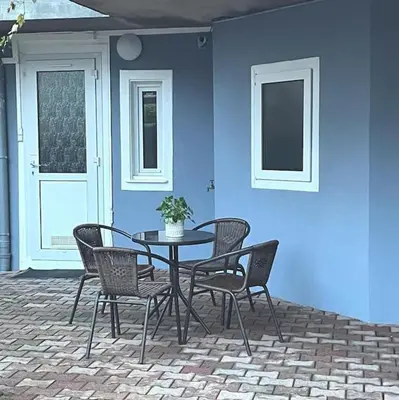 Terrasse ou espace extérieur de l'établissement Colmar,appart chaleureux 2 pas centre avec jardin