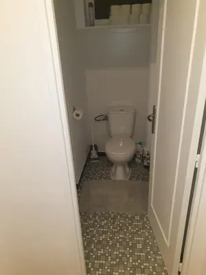 Salle de bains dans l'établissement LOVE Appartement partagé avec le proprietaire