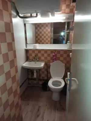 Salle de bains dans l'établissement Le lorrane