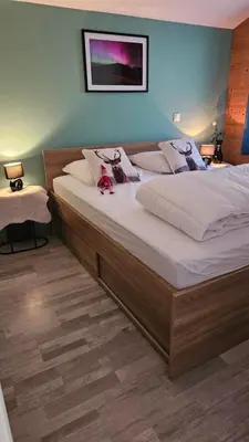 Un ou plusieurs lits dans un hébergement de l'établissement La Ferme du Badon