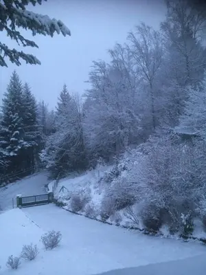 L'établissement Au Talhorn chez Marc en hiver