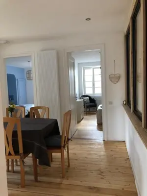 Coin salon dans l'établissement Le Kesbel entre Strasbourg et Colmar en centre Alsace