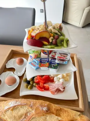 Nourriture dans l'appartement ou à proximité