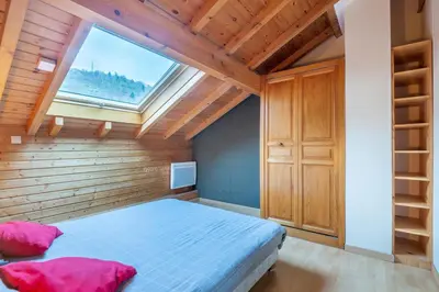 Un ou plusieurs lits dans un hébergement de l'établissement Kioné - duplex avec terrasse