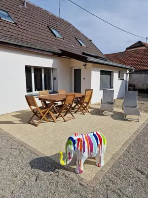 Bâtiment de la maison de vacances