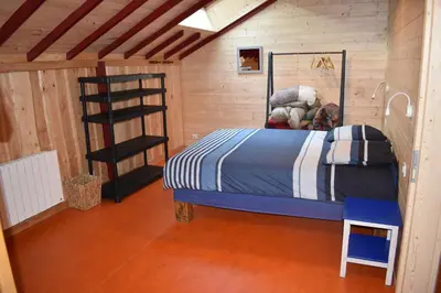Un ou plusieurs lits dans un hébergement de l'établissement Gîte de Montagne 