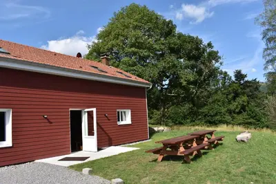 Jardin de l'établissement Gîte de Montagne 