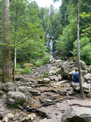 Paysage naturel près de la maison de vacances