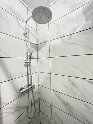Salle de bains dans l'établissement Cosy 0 , Mulhouse centre