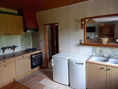 Cuisine ou kitchenette dans l'établissement Bellavie2