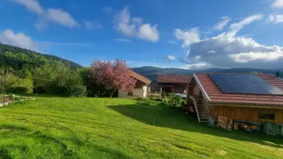 Paysage naturel près de la maison d'hôtes