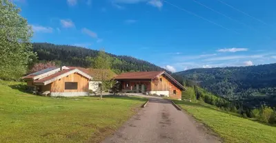 Paysage naturel près de la maison d'hôtes