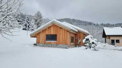 L'établissement Chalet Terejo & spa en hiver