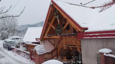 L'établissement Gîte du Durrenbach en hiver