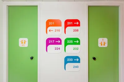 Plan de l'établissement Unisotel Colmar Parc Des Exposition EX F1