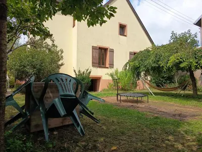 Jardin de l'établissement Appart 4 pers refait neuf 90m2 avec balcon