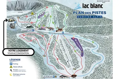 Plan de l'établissement Terre de Sapins