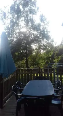 Jardin de l'établissement Tiny House JOY