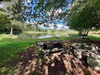 Paysage naturel près de la maison de vacances