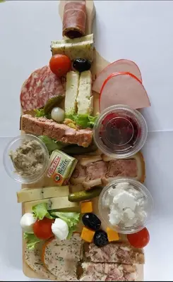 Nourriture dans la maison de vacances ou à proximité